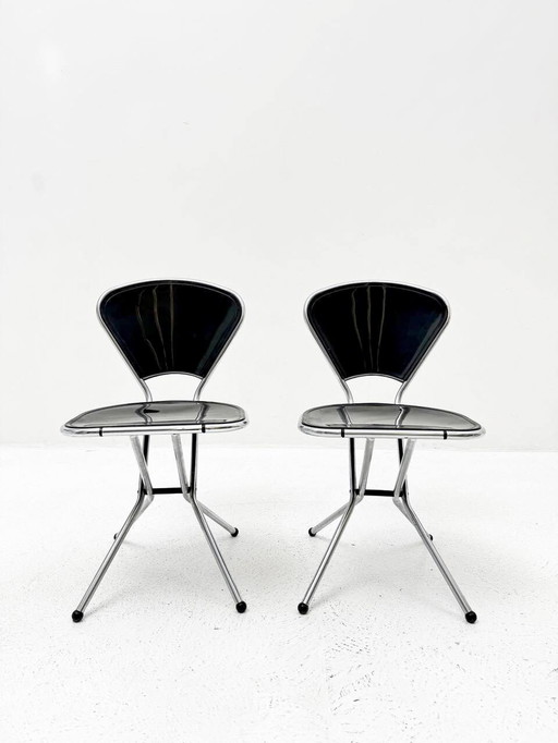 2 Iconic Sebastian chairs by Niels Gammelgaard for Ikea