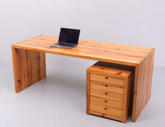 Image 1 of Ate van Apeldoorn Large Desk and Cabinet Block