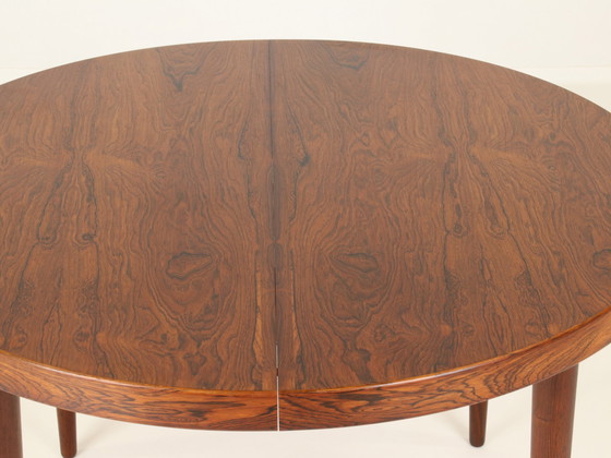 Image 1 of Extendable Rosewood Dining Table Model 56 By Villy Schou Andersen, Denmark, 1960S