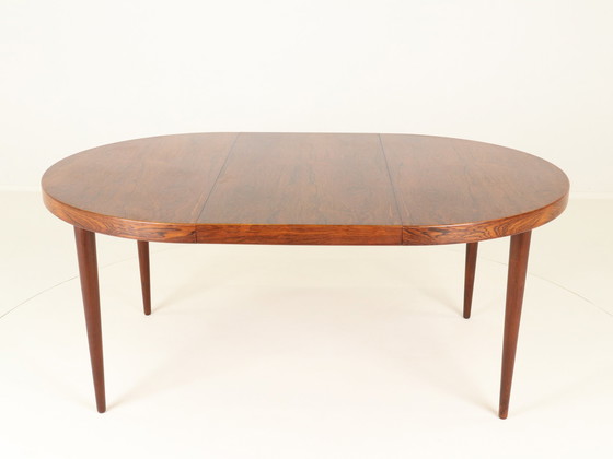 Image 1 of Extendable Rosewood Dining Table Model 56 By Villy Schou Andersen, Denmark, 1960S