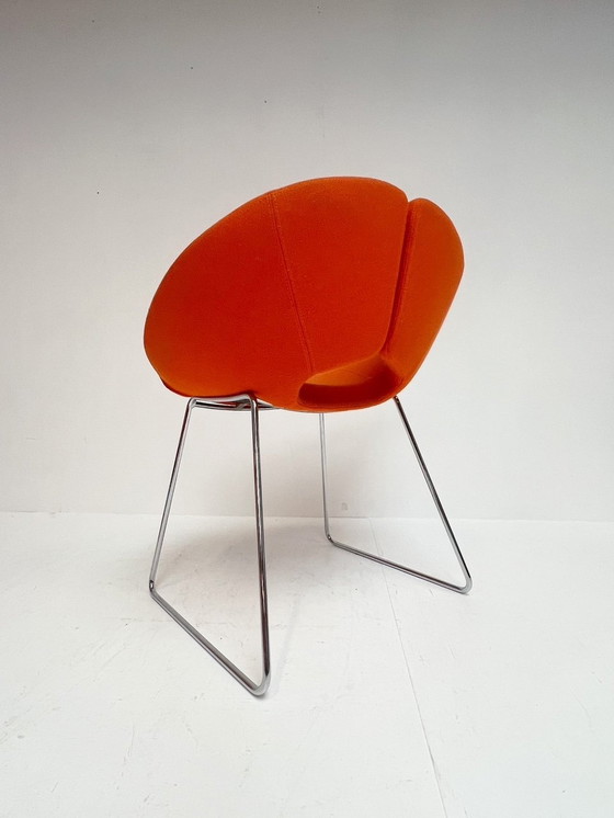 Image 1 of Orange Artifort Little Apollo Chair By Patrick Norguet (Loose)