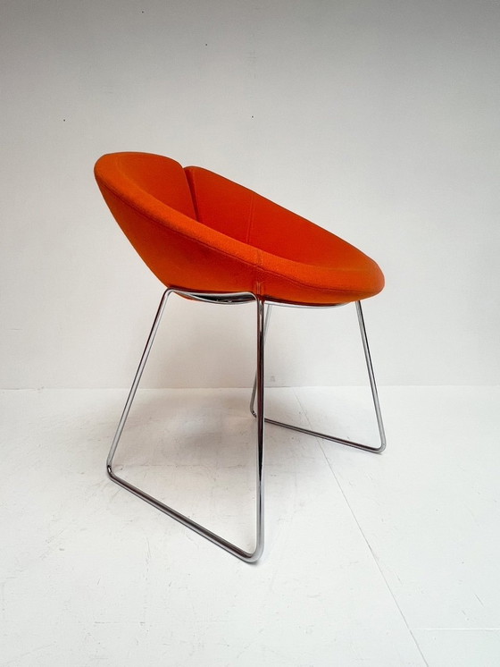 Image 1 of Orange Artifort Little Apollo Chair By Patrick Norguet (Loose)