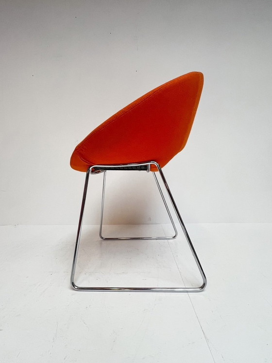 Image 1 of Orange Artifort Little Apollo Chair By Patrick Norguet (Loose)