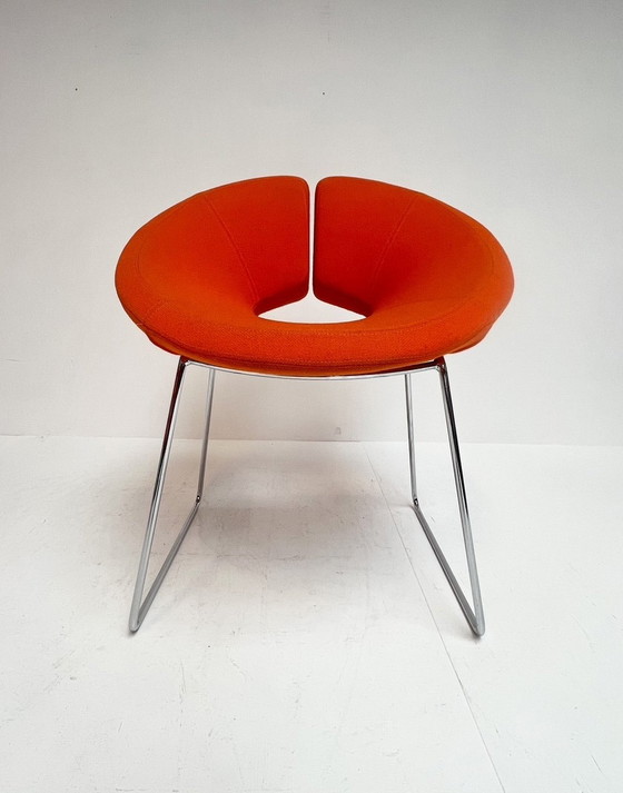 Image 1 of Orange Artifort Little Apollo Chair By Patrick Norguet (Loose)