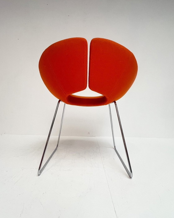 Image 1 of Orange Artifort Little Apollo Chair By Patrick Norguet (Loose)