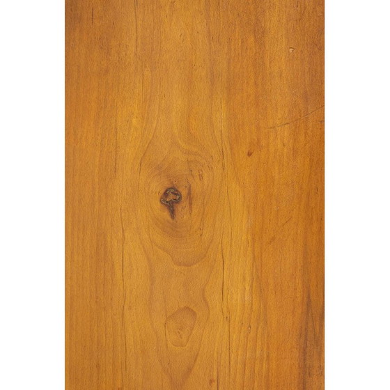 Image 1 of Vintage side table in solid and patinated beech, France 1900