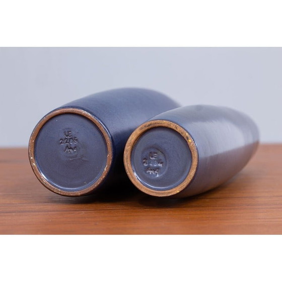 Image 1 of Pair of vintage ceramic vases by Ingrid Atterberg for Upsala Ekeby, Sweden