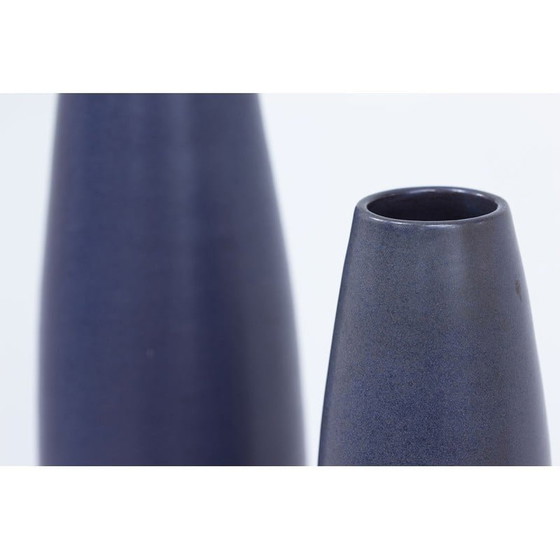 Image 1 of Pair of vintage ceramic vases by Ingrid Atterberg for Upsala Ekeby, Sweden
