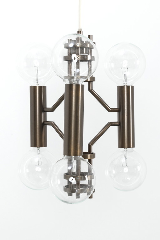 Lampe suspendue brutaliste