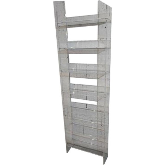 Image 1 of Vintage plexiglass shelf by David Lange for Le Marais, 1980