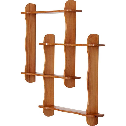 Vintage wooden shelf, 1960