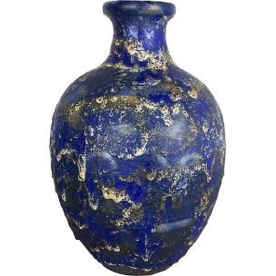 Image 1 of Vaso da terra vintage in ceramica lava grassa multicolore "837" di Ruscha, 1970