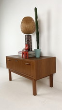 Buffet vintage en placage de teck