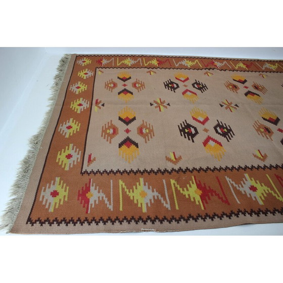 Image 1 of Vintage wool rug, Czechoslovakia 1940