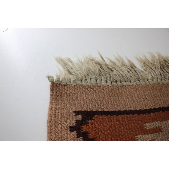 Image 1 of Vintage wool rug, Czechoslovakia 1940