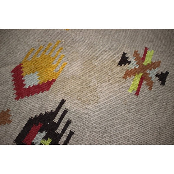 Image 1 of Vintage wool rug, Czechoslovakia 1940