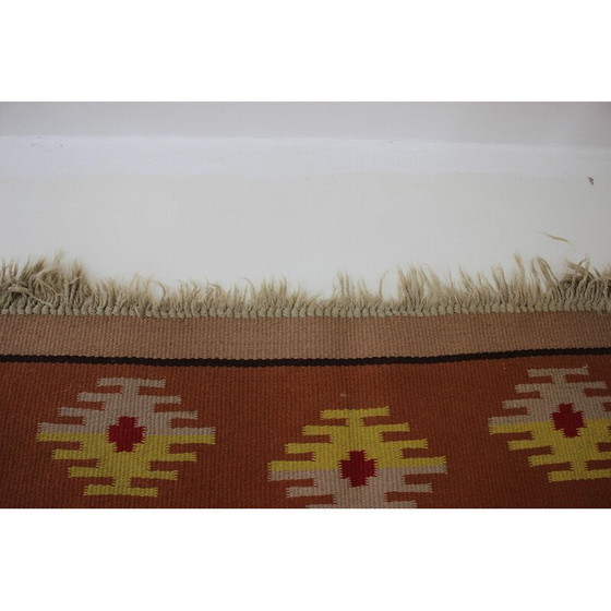 Image 1 of Vintage wool rug, Czechoslovakia 1940