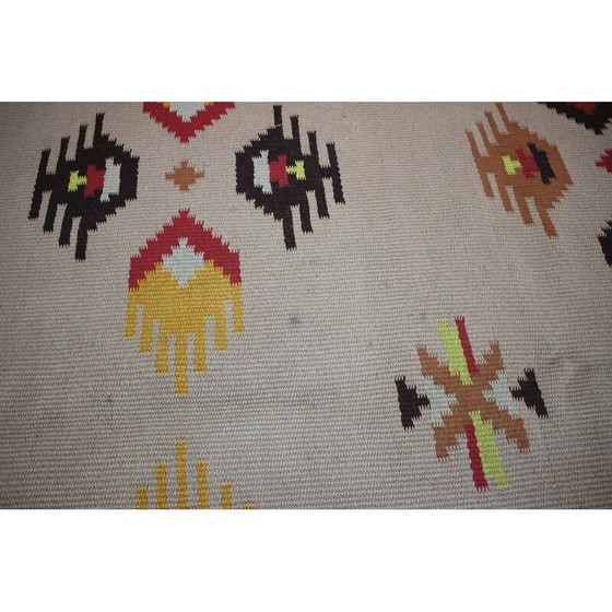 Image 1 of Vintage wool rug, Czechoslovakia 1940
