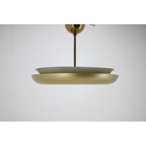 Image 1 of Vintage "UFO" chandelier by Josef Hurka, Czechoslovakia 1930