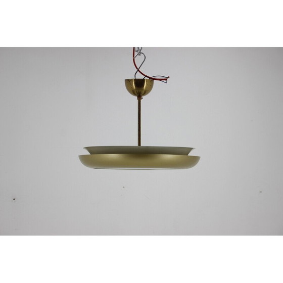 Image 1 of Vintage "UFO" chandelier by Josef Hurka, Czechoslovakia 1930