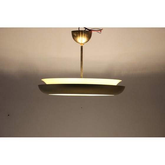 Image 1 of Vintage "UFO" chandelier by Josef Hurka, Czechoslovakia 1930