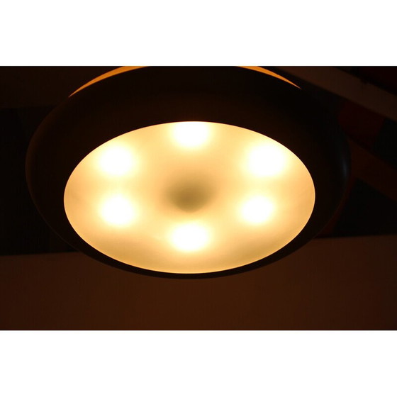 Image 1 of Vintage "UFO" chandelier by Josef Hurka, Czechoslovakia 1930