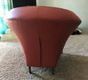 Poltrona in pelle di design