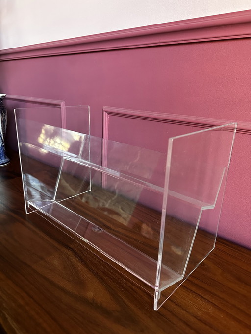 Space Age Cd Rack Eickel Acrylic