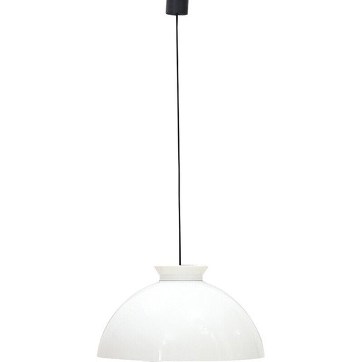 Vintage metal chandelier by Achille and Pier Giacomo Castiglioni for Kartell, 1960