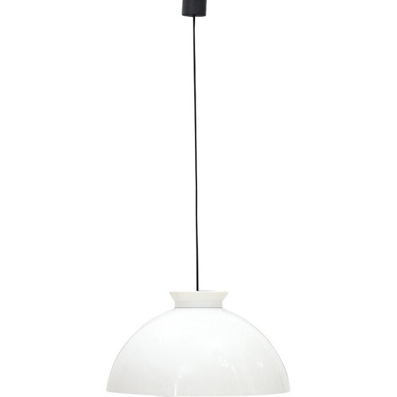 Image 1 of Vintage metal chandelier by Achille and Pier Giacomo Castiglioni for Kartell, 1960