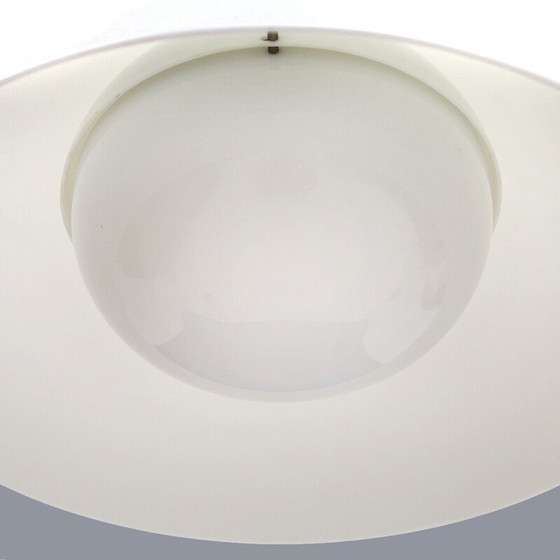 Image 1 of Vintage metal chandelier by Achille and Pier Giacomo Castiglioni for Kartell, 1960