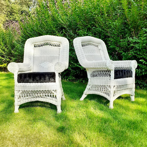 2 chaises de jardin Dedon