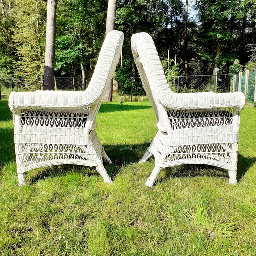 2 chaises de jardin Dedon