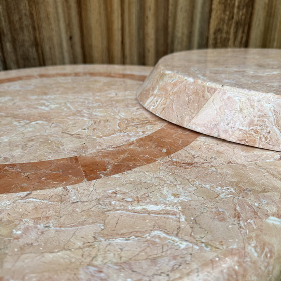 Image 1 of Table basse vintage avec carreaux tesselés