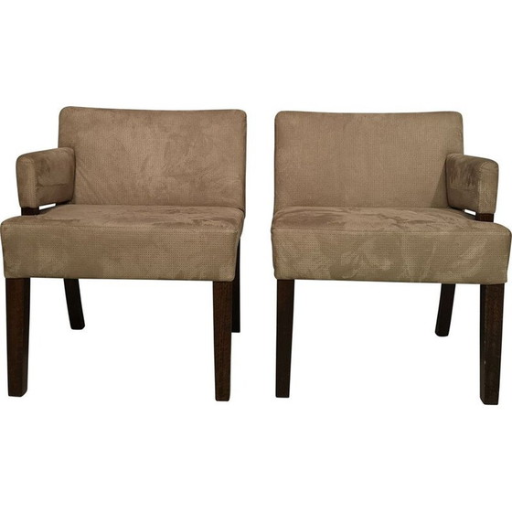 Image 1 of Pair of Wilmotte Vintage penguin armchairs for Chaumet