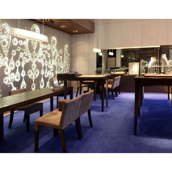 Image 1 of Pair of Wilmotte Vintage penguin armchairs for Chaumet