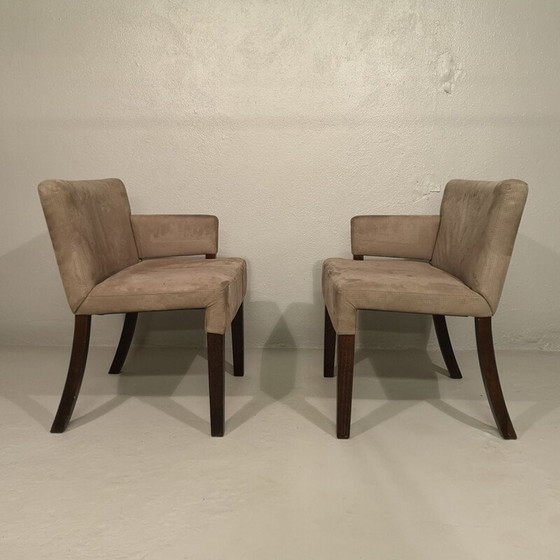 Image 1 of Pair of Wilmotte Vintage penguin armchairs for Chaumet