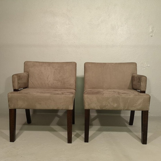 Image 1 of Pair of Wilmotte Vintage penguin armchairs for Chaumet