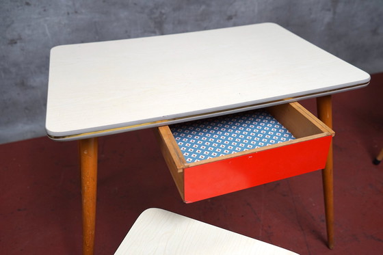 Image 1 of Sedie per bambini vintage e set da tavolo da cucina