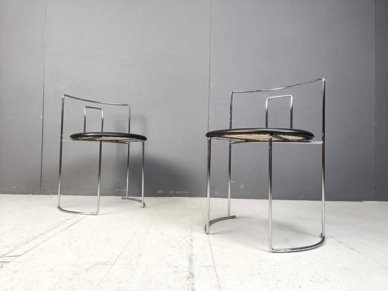 Image 1 of Set Of 8 Gaja Chairs By Kazuhide Takahama For Studio Simon, 1980S