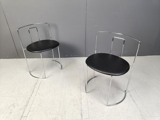 Image 1 of Set Of 8 Gaja Chairs By Kazuhide Takahama For Studio Simon, 1980S