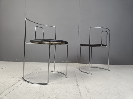 Image 1 of Set Of 8 Gaja Chairs By Kazuhide Takahama For Studio Simon, 1980S