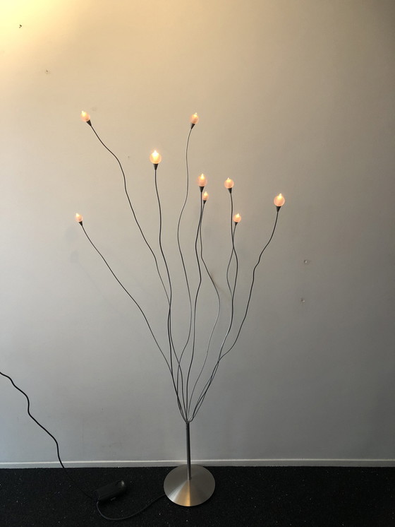 Image 1 of Dimmable Floor Lamp "Branches" With 9 Halogen Lights