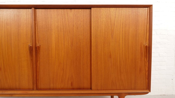 Image 1 of Vintage Danish Cabinet | Highboard | Gunni Omann | 200 Cm