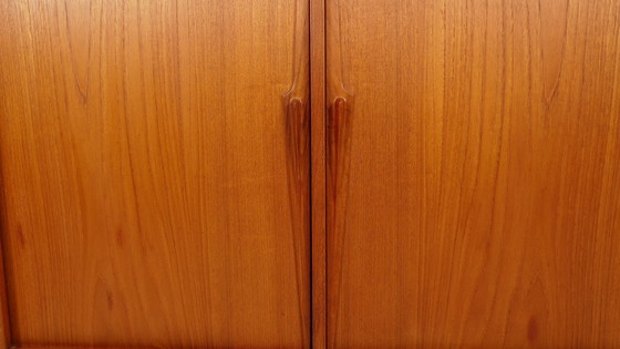 Image 1 of Vintage Danish Cabinet | Highboard | Gunni Omann | 200 Cm