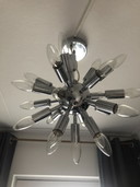 Vintage Sputnik hanging lamp
