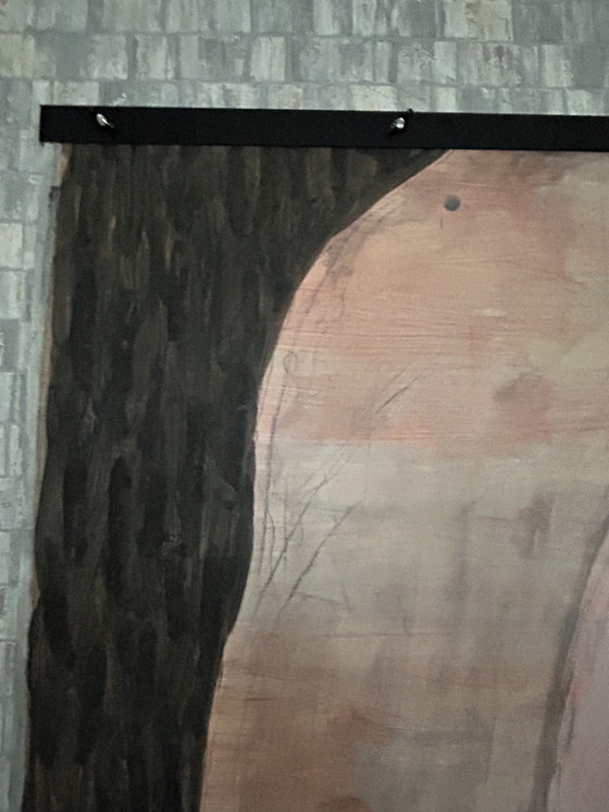 Image 1 of Large painting on paper