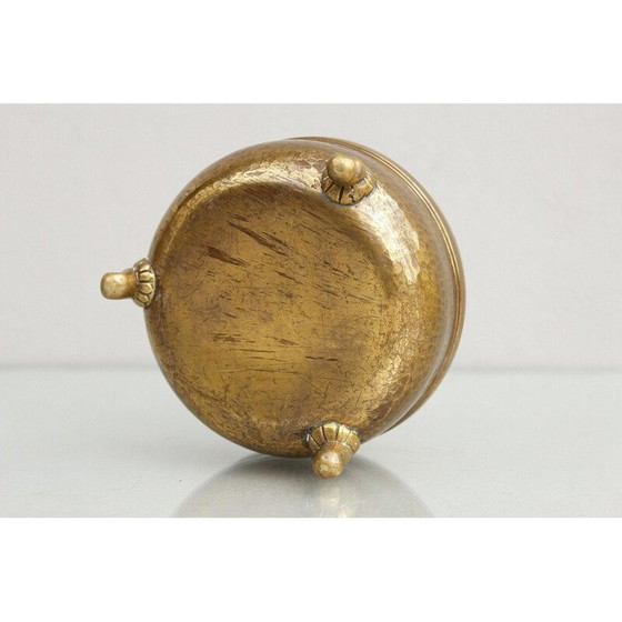 Image 1 of Scatola con coperchio in ottone Art Déco d'epoca, Germania 1910