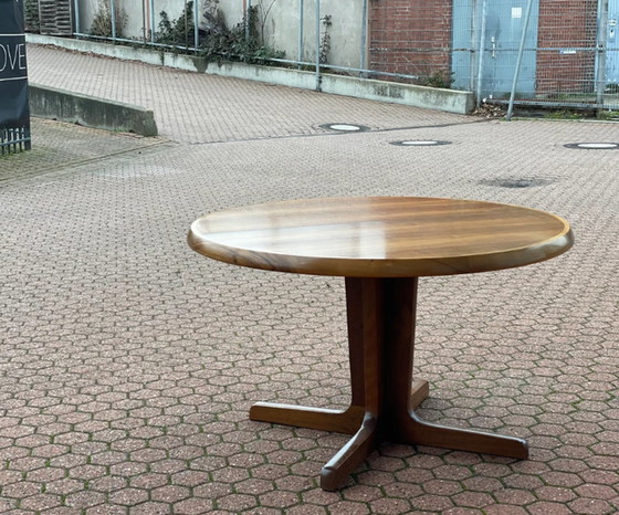 Image 1 of Danish 60s walnut dining table