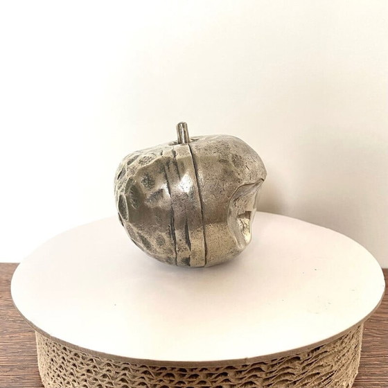 Image 1 of Vintage apple sculpture by Pisani, Italy 1974s